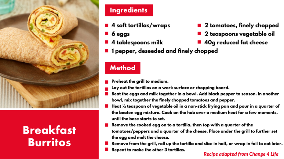 Breakfast Burritos